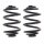 Suspension Spring Set rear coil spring Ø 141 mm KYB suitable for BMW Z3