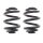 Suspension Spring Set rear coil spring Ø 151 mm KYB for e.g. MB VITO