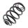 Suspension Spring Set rear coil spring Ø 161 mm KYB for e.g. OPEL VIVARO