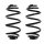 Suspension Spring Set rear coil spring Ø 144 mm KYB for OPEL VECTRA