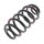 Suspension Spring Set rear coil spring Ø 131 mm KYB suitable for ROVER 75