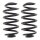 Suspension Spring Set rear coil spring Ø 131 mm KYB suitable for ROVER 75