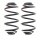 Suspension Spring Set rear coil spring Ø 147 mm KYB for e.g. OPEL ZAFIRA