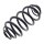 Fahrwerksfedern-Set hinten Schraubenfeder Ø 165 mm KYB für u.a. MB VITO