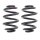 Suspension Spring Set rear coil spring Ø 170 mm KYB for e.g. VW MULTIVAN