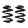 Fahrwerksfedern-Set hinten Schraubenfeder KYB IAM-Expertise für u.a. BMW 3er
