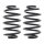 Fahrwerksfedern-Set hinten Schraubenfeder Ø 139 mm KYB passend für BMW 3er