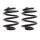 Suspension Spring Set rear coil spring Ø 168 mm KYB for e.g. VW SHARAN