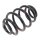 Suspension Spring Set rear coil spring Ø 148 mm KYB for e.g. BMW 3 Series