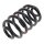 Suspension Spring Set rear coil spring Ø 153 mm KYB for OPEL OMEGA