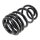 Suspension Spring Set rear coil spring Ø 162 mm KYB for e.g. NISSAN PRIMASTAR