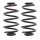 Suspension Spring Set rear coil spring Ø 145 mm KYB for e.g. OPEL SIGNUM