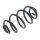Suspension Spring Set rear coil spring Ø 139 mm KYB for e.g. SAAB 9-3