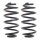 Suspension Spring Set rear coil spring Ø 130 mm KYB suitable for ROVER 75