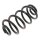 Suspension Spring Set rear coil spring Ø 133 mm KYB suitable for ROVER 75