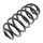 Suspension Spring Set rear coil spring Ø 142 mm KYB for e.g. OPEL COMBO