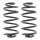 Fahrwerksfedern-Set hinten Schraubenfeder Ø 143 mm KYB für u.a. OPEL COMBO
