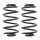Fahrwerksfedern-Set hinten Schraubenfeder Ø 146 mm KYB für u.a. OPEL ASTRA