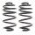 Suspension Spring Set rear coil spring Ø 146 mm KYB for OPEL VECTRA