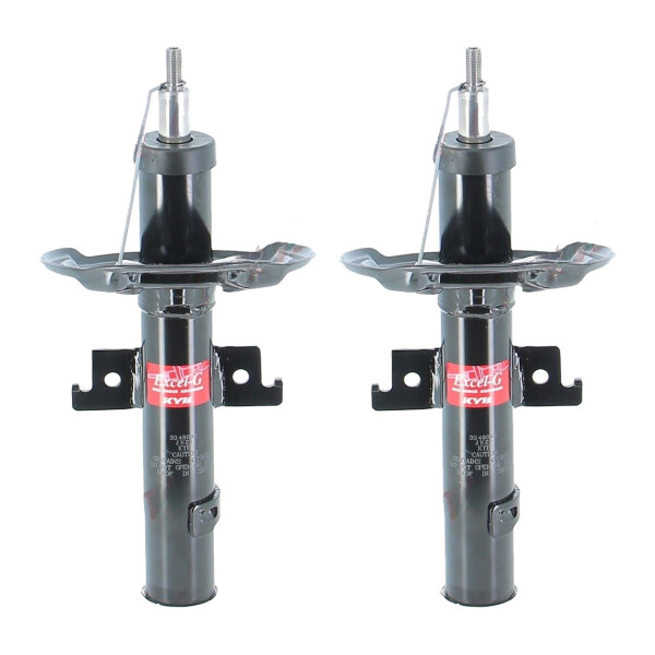 Shock Absorber set front axle gas pressure KYB for e.g. RENAULT MEGANE
