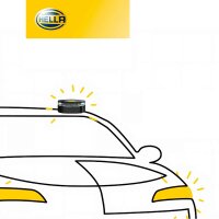 Warnleuchte LED 9V IoT DGT 3.0 gelb für u.a. Pannen HELLA Baliza V-16 universell