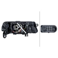 Headlight left 12 V D2S Bi-Xenon HELLA suitable for e.g....