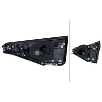 Rückleuchte links 12 V Sockelglühlampe Halogen HELLA für u.a. TOYOTA COROLLA