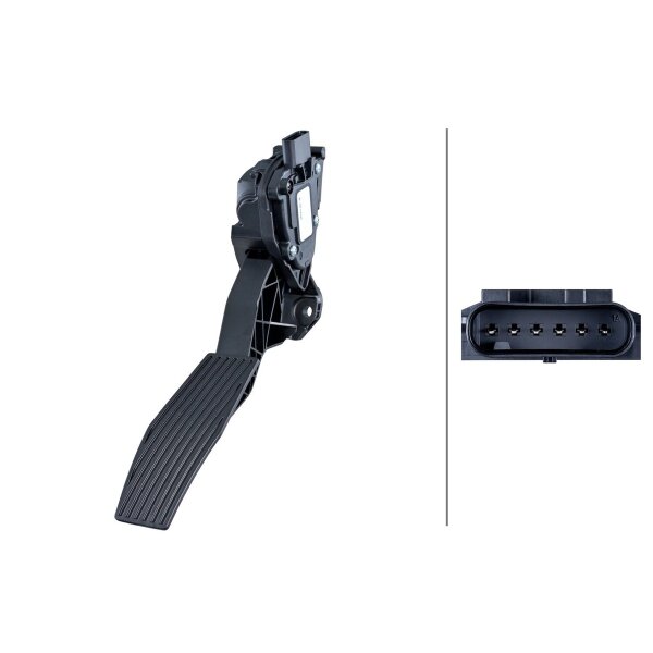 Sensor Fahrpedalstellung Schaltgetriebe 6 -polig HELLA...