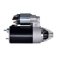 Starter 12 V 1 kW 9 teeth HELLA IAM-Expertise for e.g. HATZ DIESEL