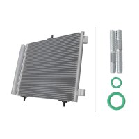 Air Conditioning Dryer condenser HELLA for PEUGEOT 208...