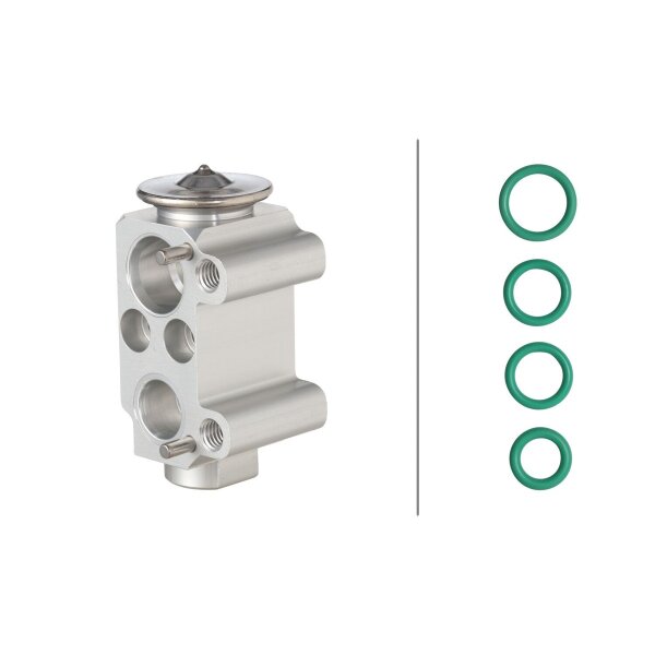 Expansionsventil Klimaanlage Aluminium HELLA IAM-Expertise für u.a. BMW 3