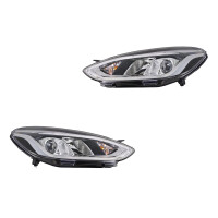 Hauptscheinwerfer-Set links rechts 12 V H7/H1 PY21W HELLA...