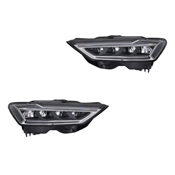 Hauptscheinwerfer-Set links rechts 12 V LED HELLA Licht-Expertise für AUDI A7