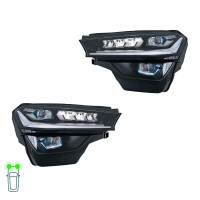 Hauptscheinwerfer-Set links rechts 12 V LED Matrix HELLA...