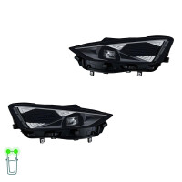 Hauptscheinwerfer-Set links rechts 12 V LED HELLA...