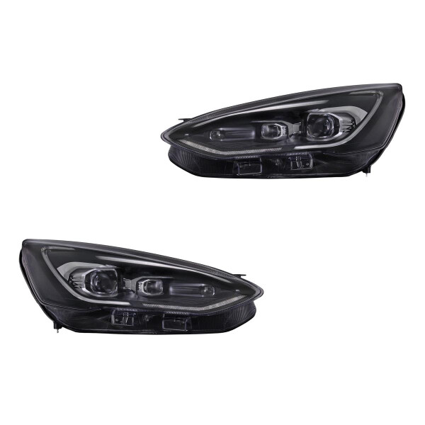Hauptscheinwerfer-Set links rechts 12 V LED HELLA für u.a. FORD FOCUS