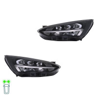 Hauptscheinwerfer-Set links rechts 12 V LED HELLA...