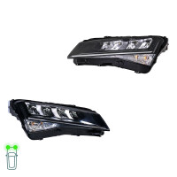 Hauptscheinwerfer-Set links rechts 12 V LED HELLA...