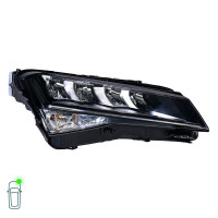 Hauptscheinwerfer-Set links rechts 12 V LED HELLA für u.a. SKODA SUPERB