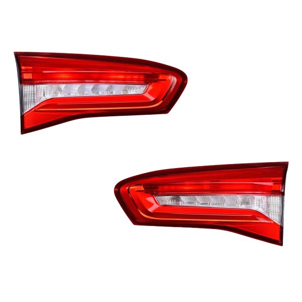 Rear Light Set left right 12 V LED Halogen HELLA suitable for FORD FOCUS