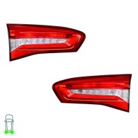 Rear Light Set left right 12 V LED Halogen HELLA suitable...