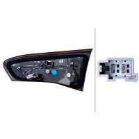 Rear Light Set left right 12 V LED Halogen HELLA suitable for FORD FOCUS