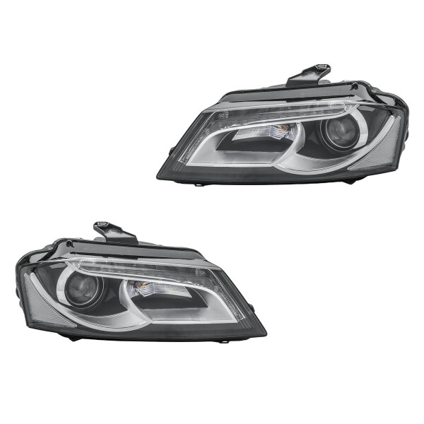 Hauptscheinwerfer-Set links rechts 12 V LED Bi-Xenon HELLA für u.a. AUDI A3