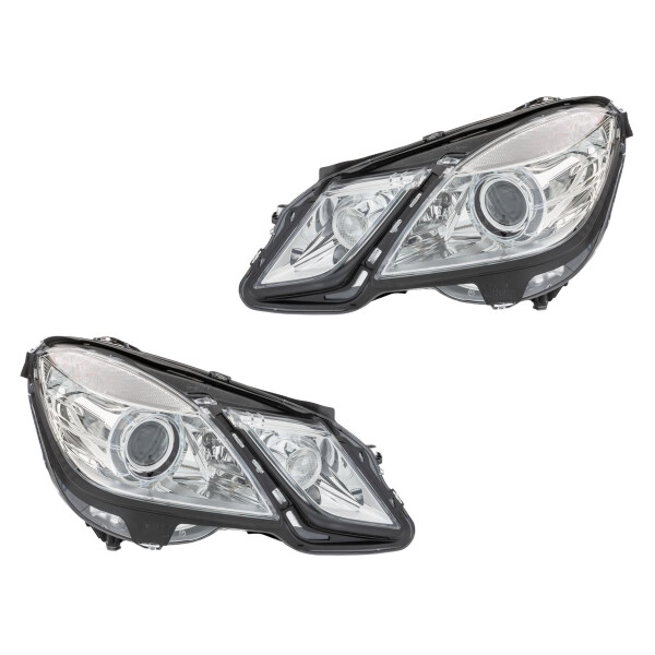 Hauptscheinwerfer-Set links rechts 12 V LED Bi-Xenon HELLA für MB E-KLASSE