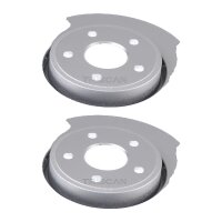 2 Brake Discs vented Ø 328 mm TRISCAN suitable for...