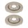 2 Brake Discs vented Ø 302 mm TRISCAN for e.g. DODGE JOURNEY