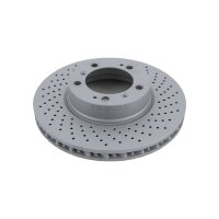 2 Brake Discs perforated internally vented Ø 318...