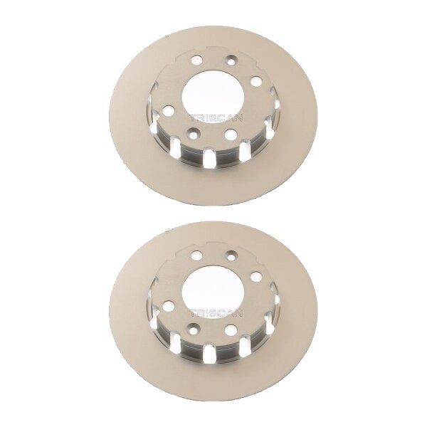 2 Bremsscheiben voll Ø 249 mm TRISCAN Bremsen-Expertise für u.a. PEUGEOT 208