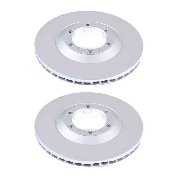 2 Bremsscheiben belüftet Ø 280 mm TRISCAN passend für u.a. ISUZU D-MAX