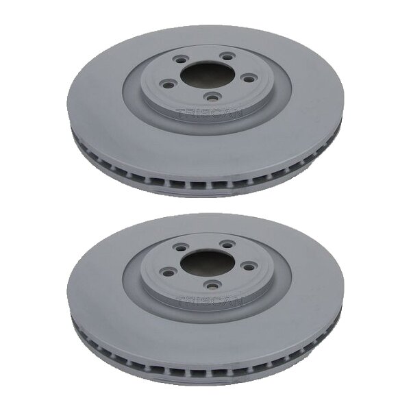 2 Bremsscheiben belüftet Ø 355 mm TRISCAN passend für u.a. JAGUAR XF